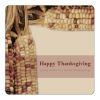 Just Corn Thanksgiving Square Coaster 3.5x3.5